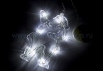 Neon-night Фигура светодиодная Санта Клаус на присоске с подвесом 501-018