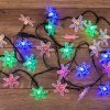 Neon-night Гирлянда светодиодная Снежинки 30 LED 4,4 метра с контроллером 303-065