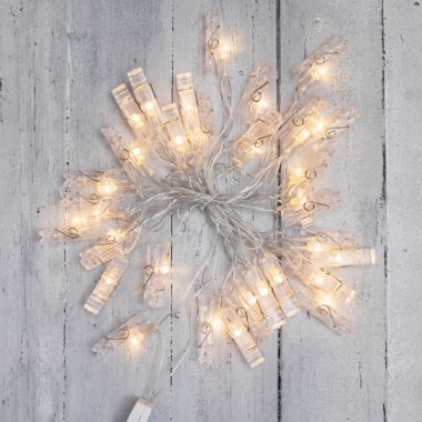 Фотография товара 'Neon-night Гирлянда светодиодная «Прищепки» 30 LED 303-032'