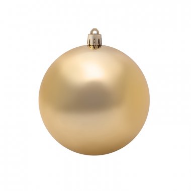 Фотография товара 'Елочная фигура Шар  10 см, цвет золотой глянцевый 502-071'