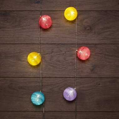 Фотография товара 'Neon-night Тайские фонарики «Фейерверк» 1,5 м, 303-099'