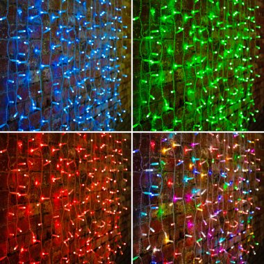 Фотография товара 'Neon-night Гирлянда Светодиодный Дождь, 2х1,5 м, 230В 245-309'