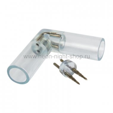 Фотография товара 'Neon-night L-коннектор для двухжильного дюралайта 124-313'