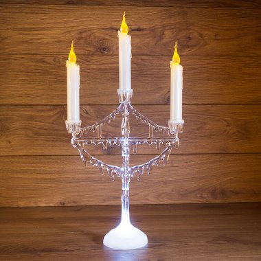 Фотография товара 'Neon-night Фигура на подставке Подсвечник со свечками, 25 см 513-034'