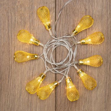 Фотография товара 'Neon-night Гирлянда светодиодная Восточные фонарики, 10 LED 1,5 м 303-071'