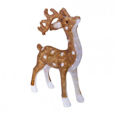 Фотография товара 'Neon-night Акриловая светодиодная фигура «Пятнистый олень» 50х25х75 см, IP65, 513-281'