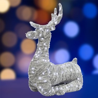 Фотография товара 'Neon-night Фигура объемная пушистая Олень Лежачий 501-417'