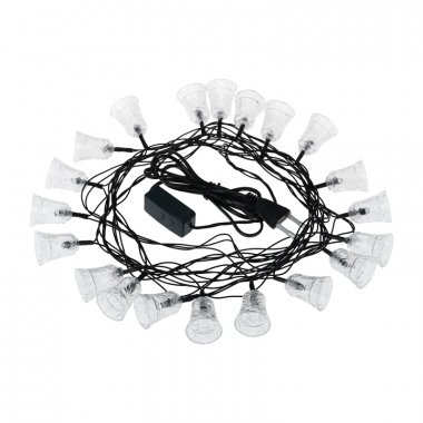 Фотография товара 'Neon-night Гирлянда светодиодная Колокольчики 20 LED RGB 2,8 м, с контроллером 303-062'