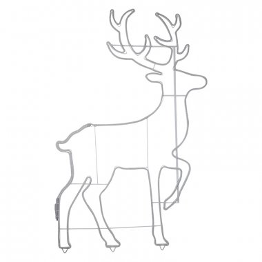 Фотография товара 'Neon-night Фигура световая «Сказочный олень» из гибкого неона, 140х93 см, 1680 LED, 501-314'