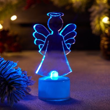 Фотография товара 'Neon-Night Фигура светодиодная на подставке Ангел 2D, RGB 501-044'