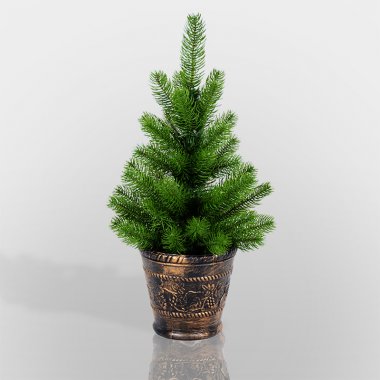 Фотография товара 'Neon-night Елочка 45см в пластиковом горшке, Литая 533-334'