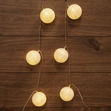 Фотография товара 'Neon-night Тайские фонарики «Пломбир» 1,5 м 303-077'