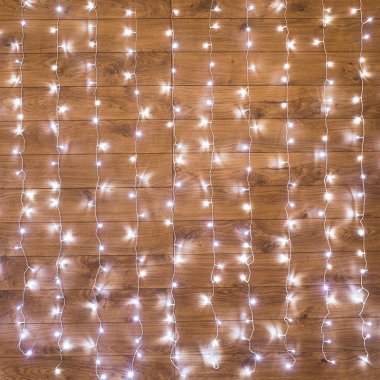 Фотография товара 'Neon-night Гирлянда Светодиодный Дождь, 2х2,5 м, свечение с динамикой, 220В 235-055'