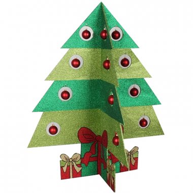 Фотография товара 'Neon-night Елочная фигура Елочка складная 3D, 100*84 см 502-393'