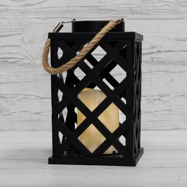 Фотография товара 'Neon-night Декоративный фонарь на солнечной батарее 14х14х24 см, 501-145'