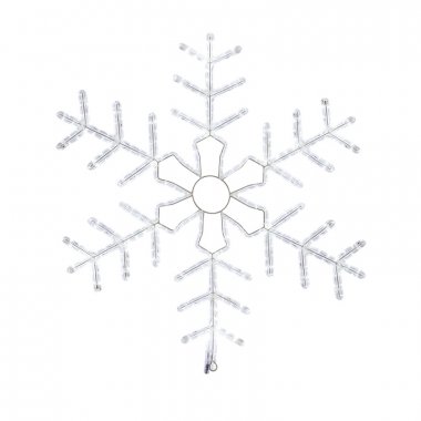 Фотография товара 'Neon-night Фигура световая Снежинка, 95х95 см, мерцающая 501-338'