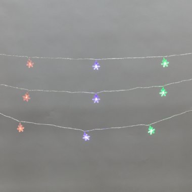 Фотография товара 'Neon-Night 304-024 Гирлянда светодиодная Снежинки большие 5м, 20LED'