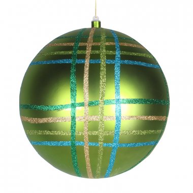 Фотография товара 'Neon-night Елочная фигура Шар в клетку, 30 см 502-274'