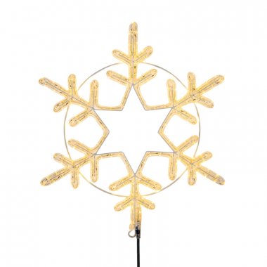 Фотография товара 'Neon-night Фигура Снежинка, 55х55 см 501-324'