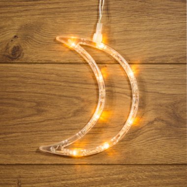 Фотография товара 'Neon-night Фигура светодиодная Месяц на присоске с подвесом 501-014'