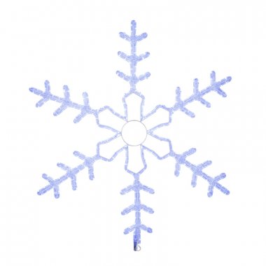 Фотография товара 'Neon-night Фигура световая Большая Снежинка, 95х95 см 501-332'