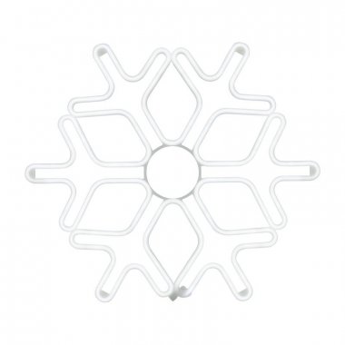 Фотография товара 'Neon-Night 501-343 Фигура Снежинка из гибкого неона, 60х60 см'