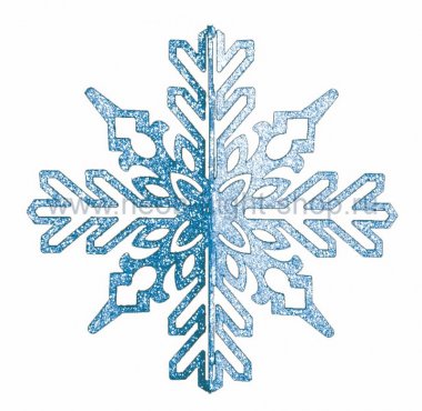 Фотография товара 'Neon-night Елочная фигура Снежинка ажурная 3D, 23 см 502-333'