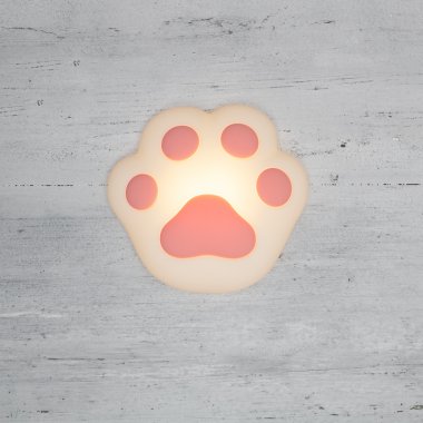 Фотография товара 'Neon-night Силиконовый ночник «Кошачья лапа», 503-005'