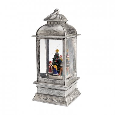 Фотография товара 'Neon-night Декоративный фонарь с эффектом снегопада и подсветкой «Рождество» 501-065'