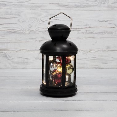 Фотография товара 'Neon-night Декоративный фонарь с шариками 12х12х20,6 см, 513-061'