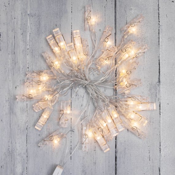 Фотография товара 'Neon-night Гирлянда светодиодная «Прищепки» 30 LED 303-032'