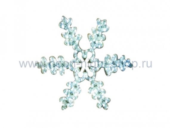 Фотография товара 'Neon-night Фигура световая Снежинка резная, 45х38 см 501-222'