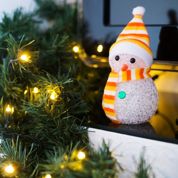 Фотография товара 'Neon-night Фигура светодиодная Снеговик 10 см, RGB 513-019'