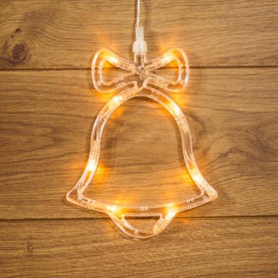 Фотография товара 'Neon-night Фигура светодиодная Колокольчик на присоске с подвесом 501-012'