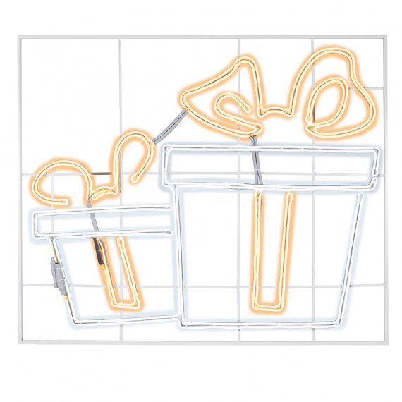 Фотография товара 'Neon-night Фигура световая «Подарки» из гибкого неона 120х120 см, 1680 LED, 501-312'