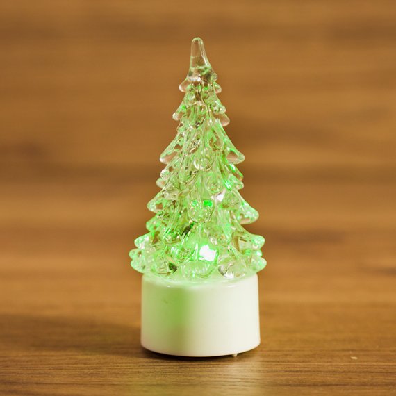 Фотография товара 'Neon-Night Фигура светодиодная на подставке Елочка маленькая, RGB 501-041'