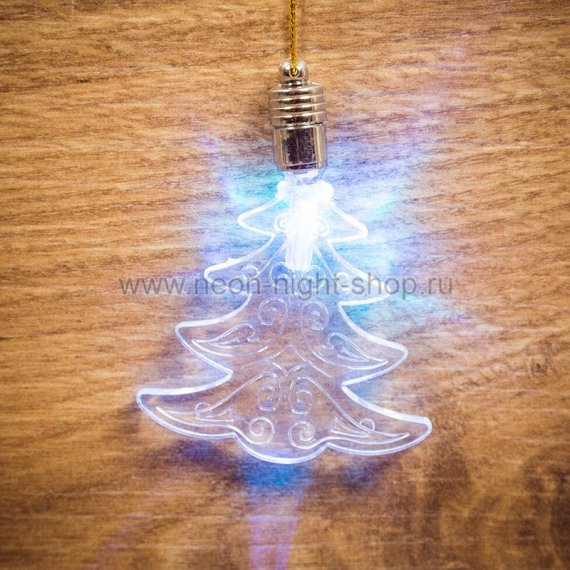Фотография товара 'Neon-night Фигурка подвесная Елочка RGB, 8*6 см 501-095'