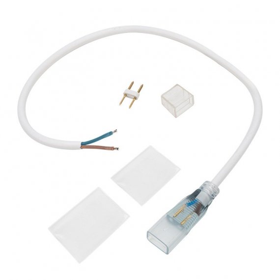 Фотография товара 'Neon-Night 134-050 Коннектор с проводом для одностороннего неона 8х16мм'