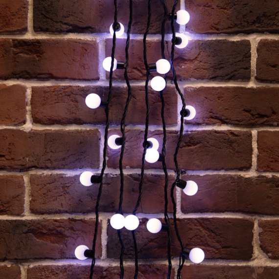 Фотография товара 'Neon-night Гирлянда Мультишарики 23 мм, 10 м, 80 диодов 303-515'