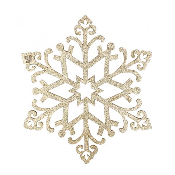 Фотография товара 'Neon-night Елочная фигура Снежинка Снегурочка, 8 см 502-379'