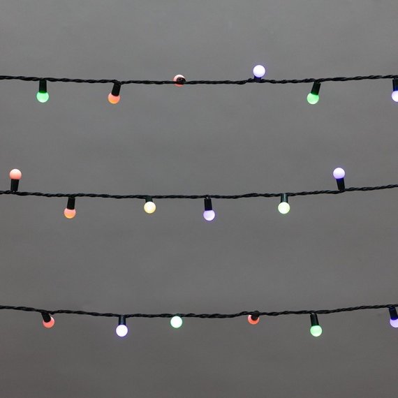 Фотография товара 'Neon-Night 303-609 Гирлянда Мультишарики 20м, 200LED, диаметр 15мм'