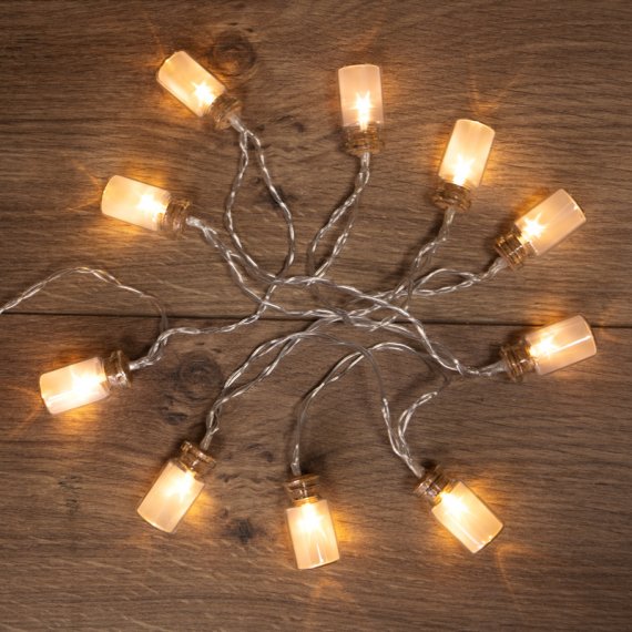 Фотография товара 'Neon-night Гирлянда светодиодная «Баночки» 1.5 м, 10 LED, 303-096'