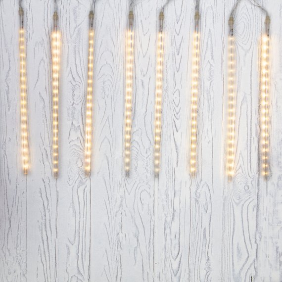 Фотография товара 'Neon-night гирлянда Тающие сосульки светодиодная, 8 шт х 50 см, шаг 40 см, 230 В 256-416'