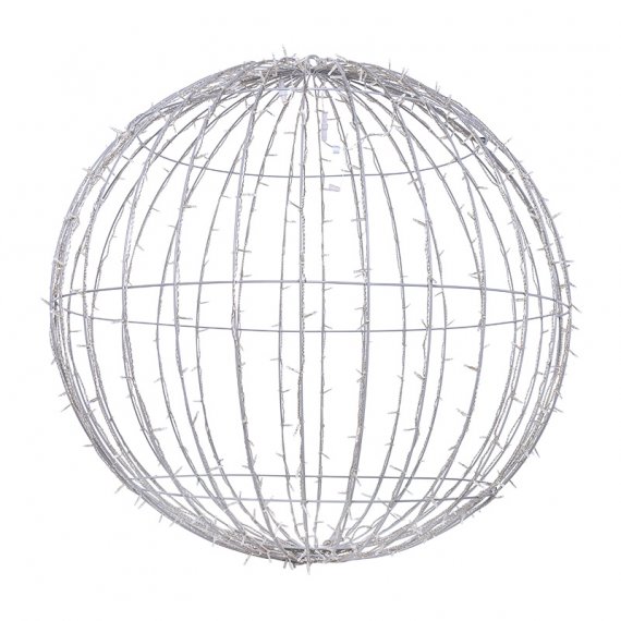 Фотография товара 'Neon-night Шар светодиодный на столб, диаметр 120 см, 600 светодиодов, нить 60 м 501-625'