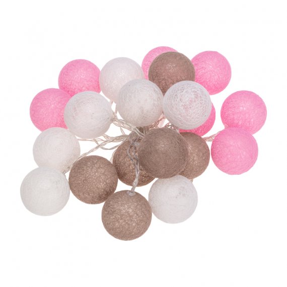 Фотография товара 'Neon-night Тайские фонарики Вельвет 3,5 м, 20 LED 303-087'