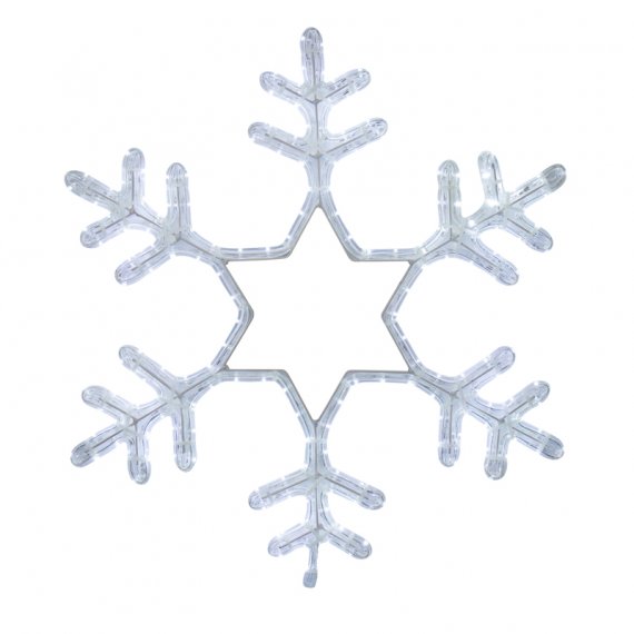 Фотография товара 'Neon-night Фигура световая Снежинка, 55х55 см, мерцающая 501-337'