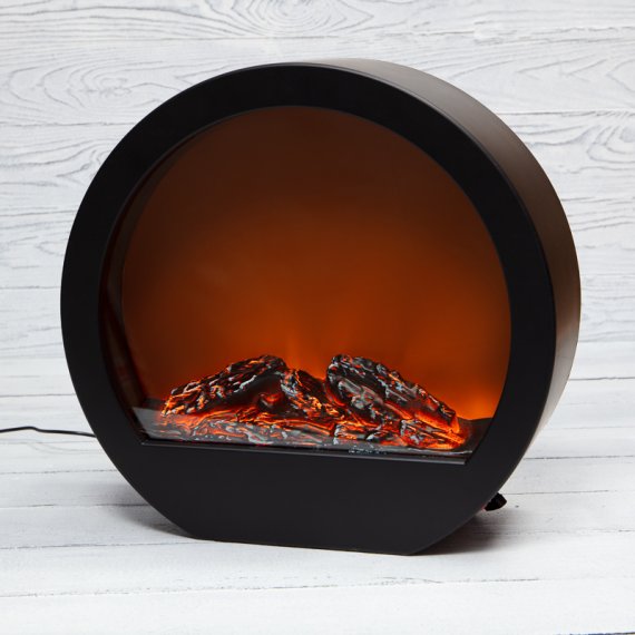 Фотография товара 'Neon-night Светодиодный камин «Лаунж» с эффектом живого огня 35.3х12.4х33.7 см, 513-038'