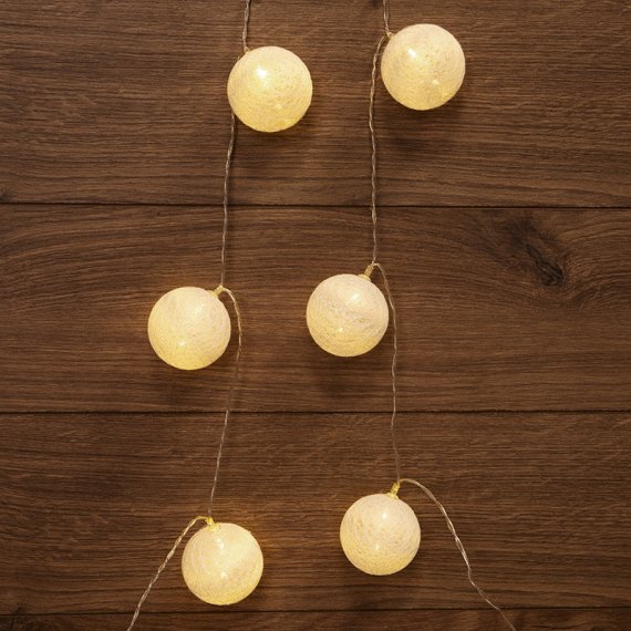 Фотография товара 'Neon-night Тайские фонарики «Пломбир» 1,5 м 303-077'