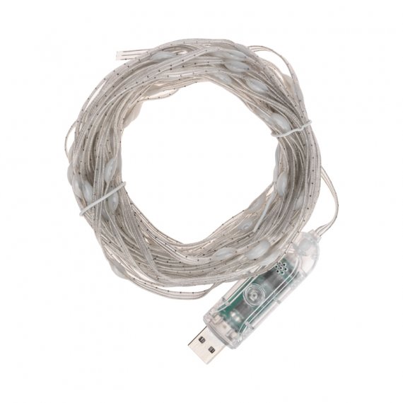 Фотография товара 'Neon-Night 245-019 Гирлянда смарт Нить из росы с крупными светодиодами 10м'