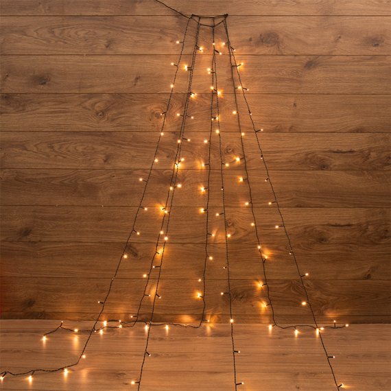 Фотография товара 'Neon-night Елочная гирлянда с кольцом, 7 нитей по 1,8 метра, не соединяется, 235-086'